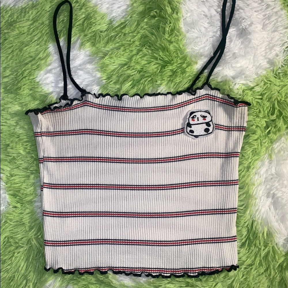 Panda crop top